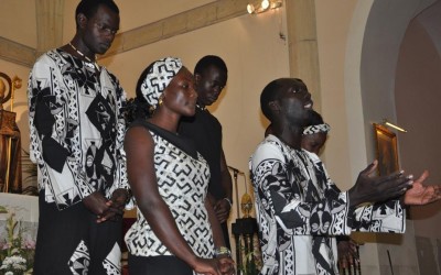 Concierto benéfico de Aba Taano en la iglesia de San Agustín de Guadalix